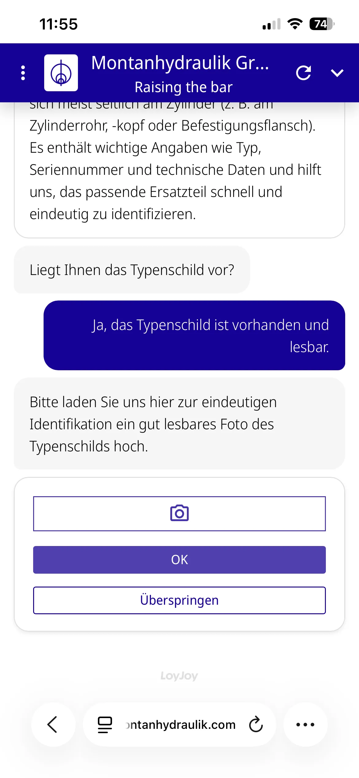 Advanced document upload