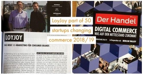 Die Magazinseiten des Artikels über LoyJoy.