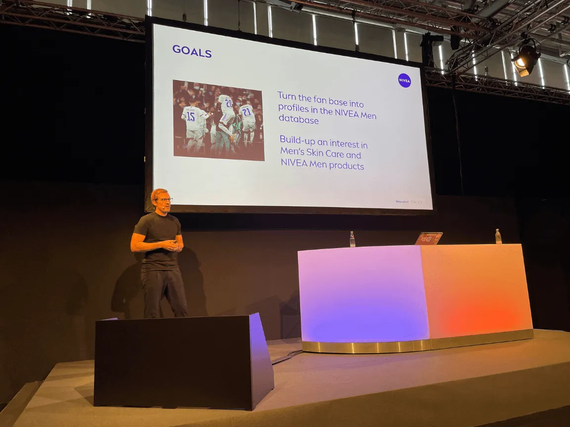 Ben Polter auf der DMEXCO 2022.