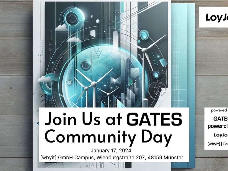 Die Einladung zum GATES community day