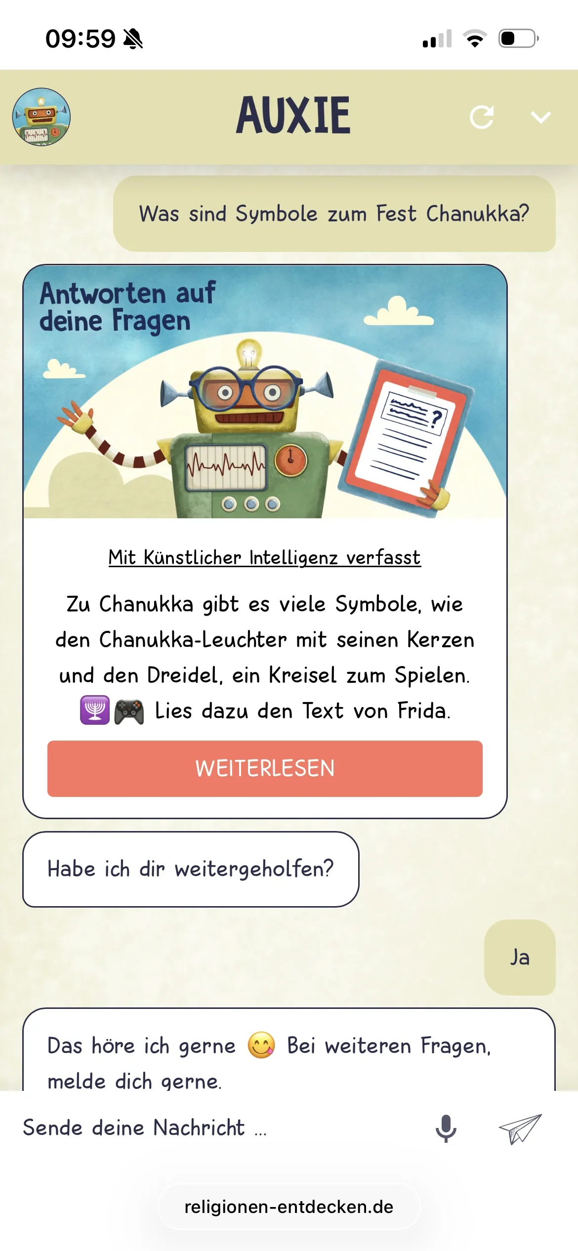 Sensibel und verständlich