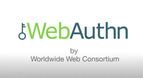 Das Logo von WebAuthn vom World Wide Web Consortium.