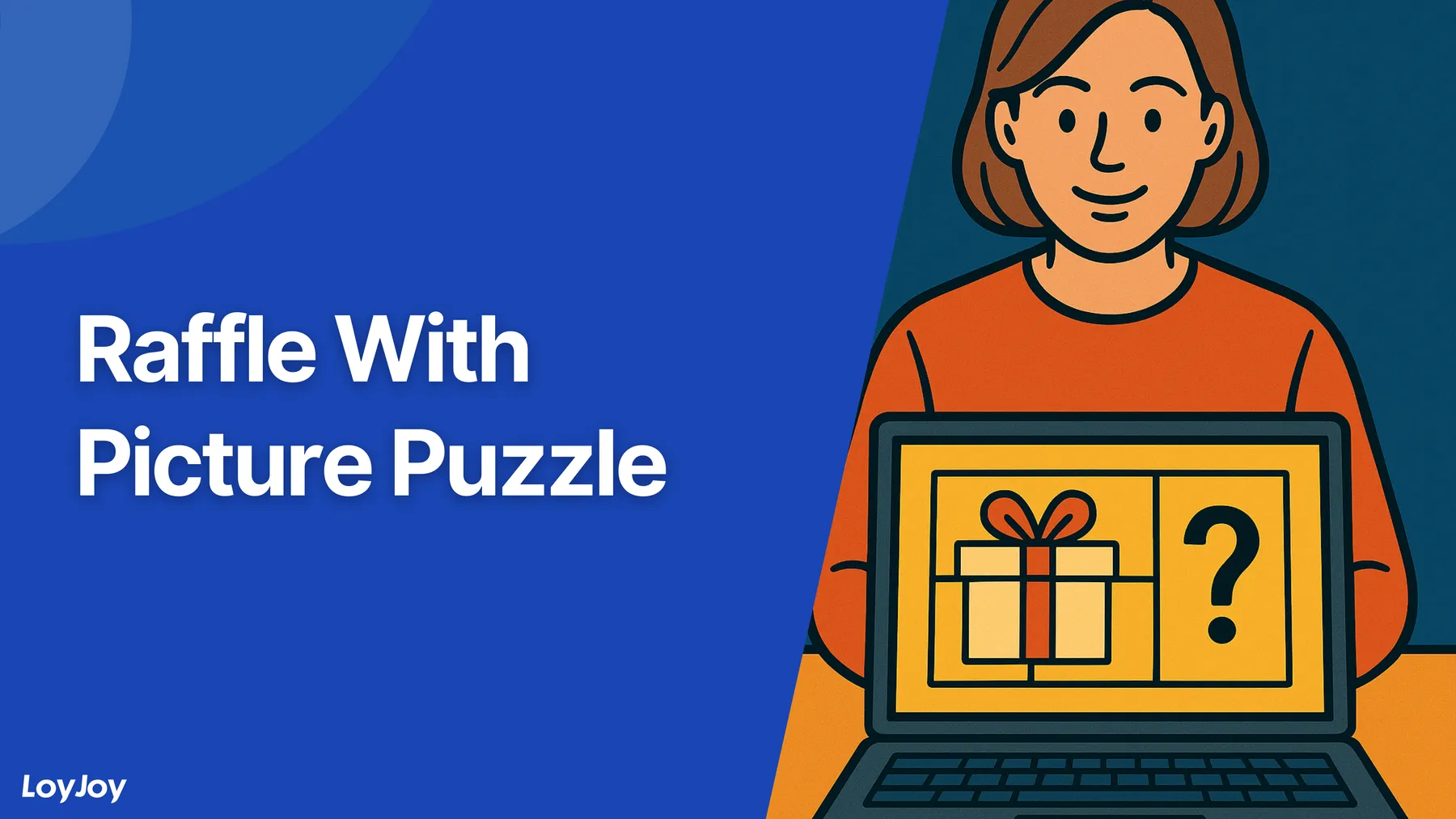 Raffle with picture puzzles