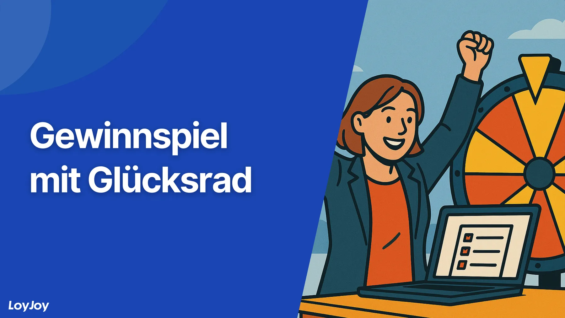 Gewinnspiel mit Glücksrad