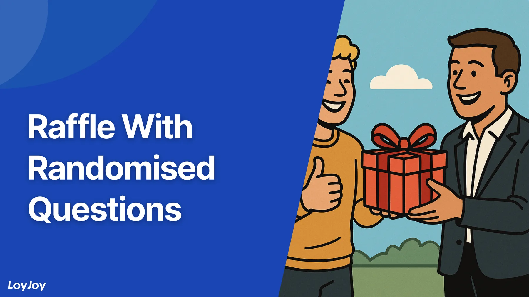 Raffle With Randomized Questions