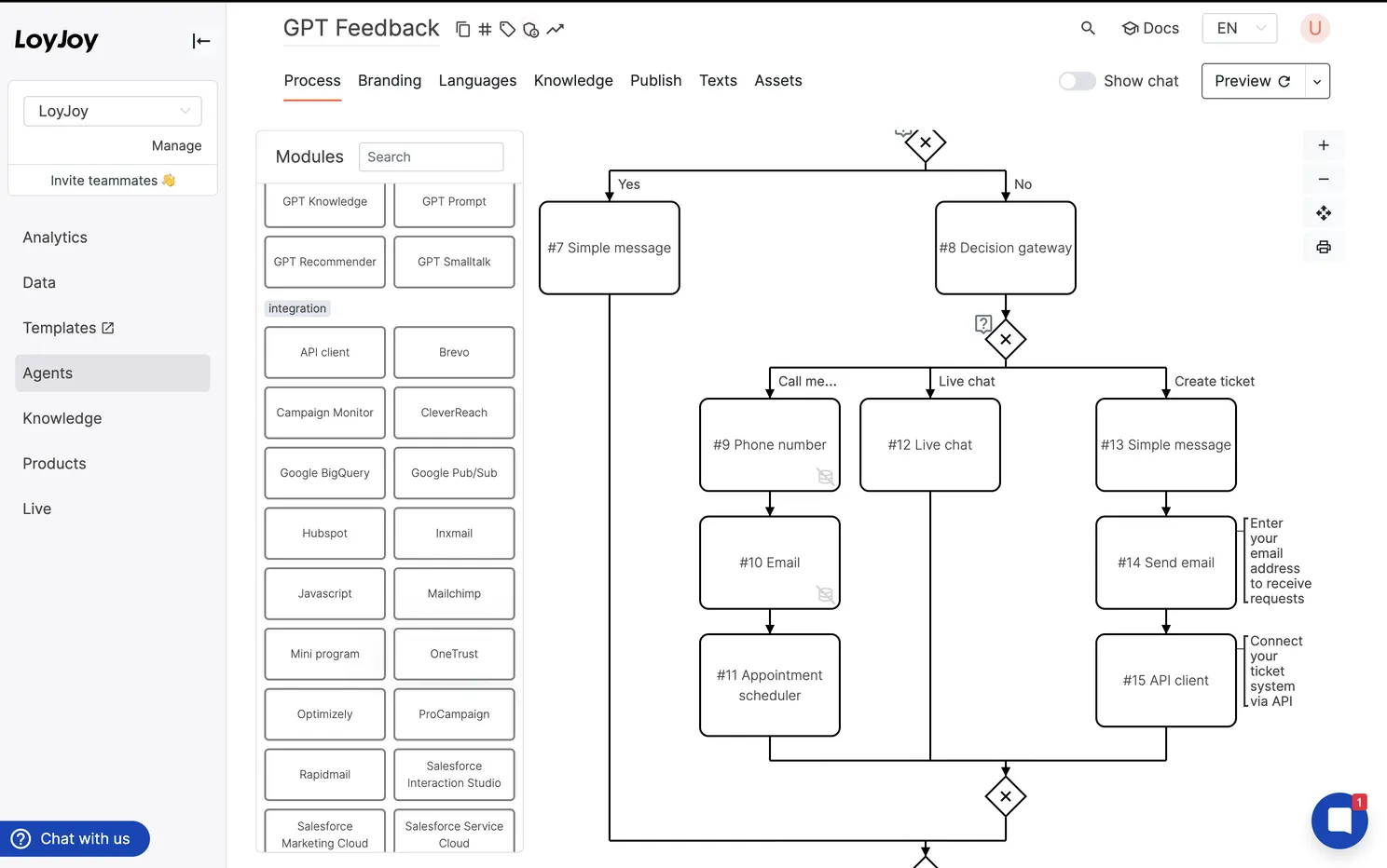 Alle Module in LoyJoy werden MCP-fähige Tools