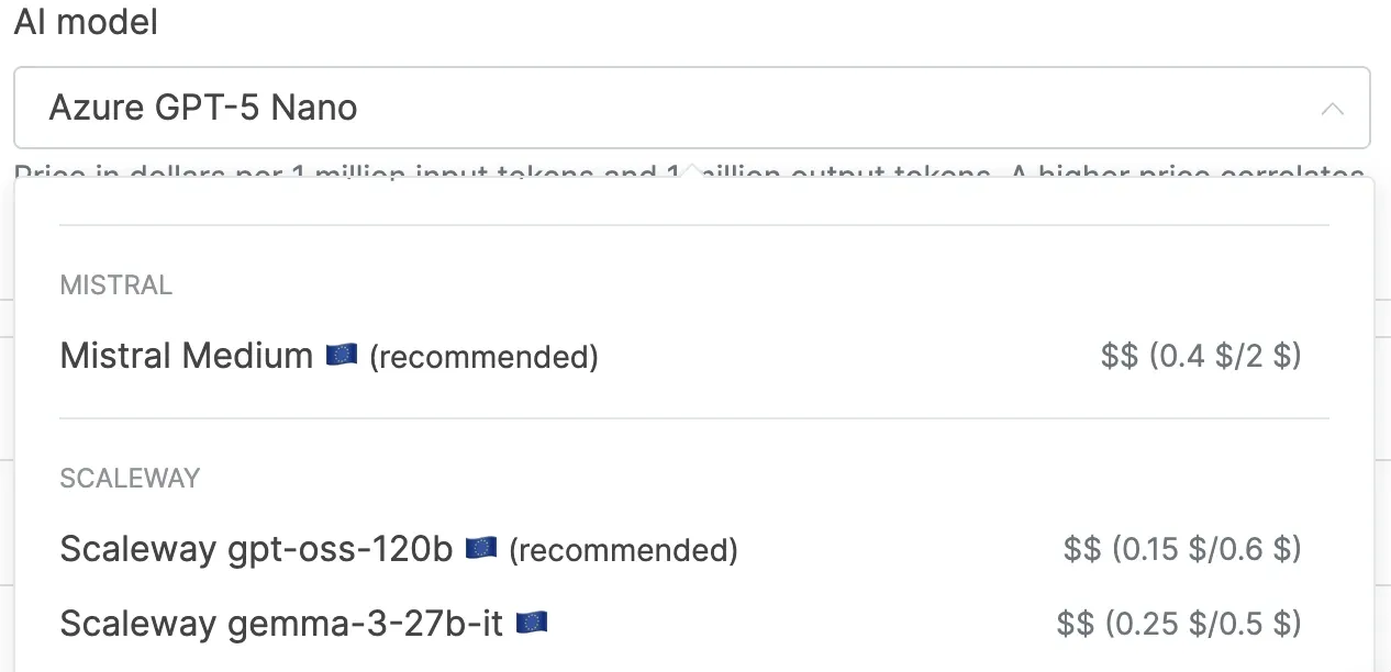 Einige der neuen KI-Modelle in der LoyJoy Platform