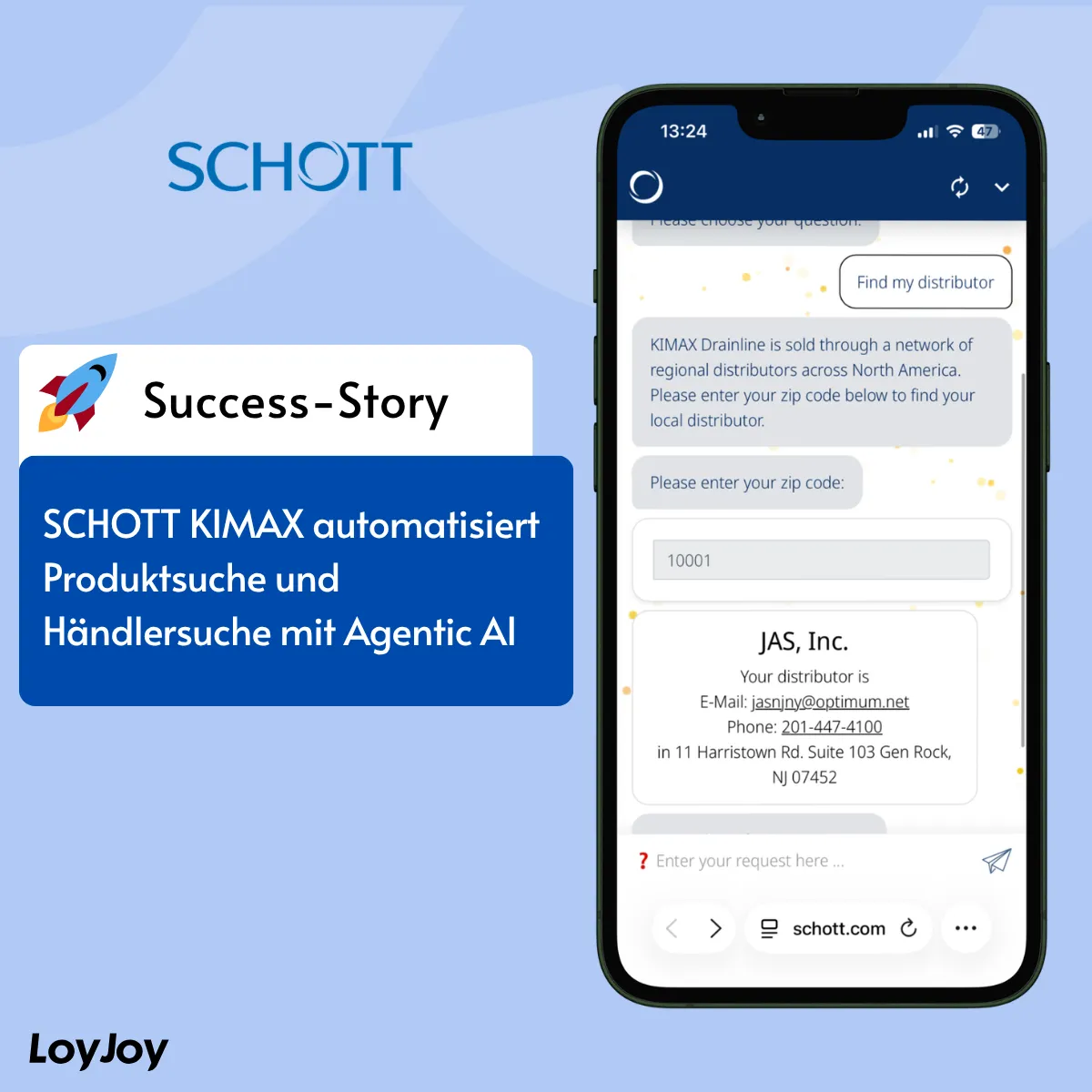 🚀 Neue Success Stories: Wie Belonio & SCHOTT Conversational AI einsetzen – neuesuccessstoriesderwoche schott kimax