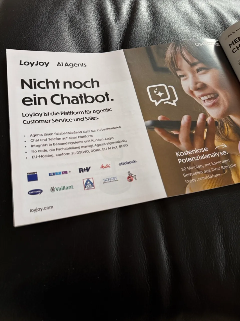 Die LoyJoy Seite im OMR Software Guide