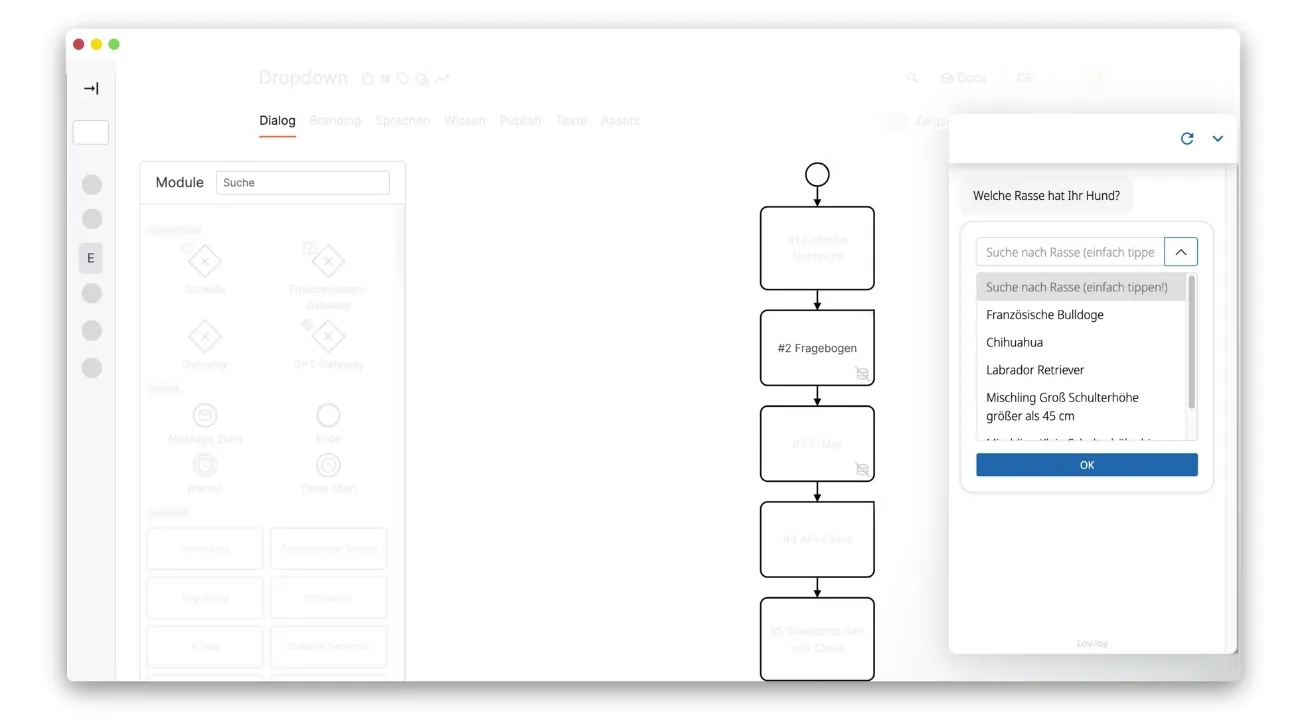 Neues Namen-Modul, IP-Adressen-Kontrolle, Combobox und Unterstützung für Kasachisch