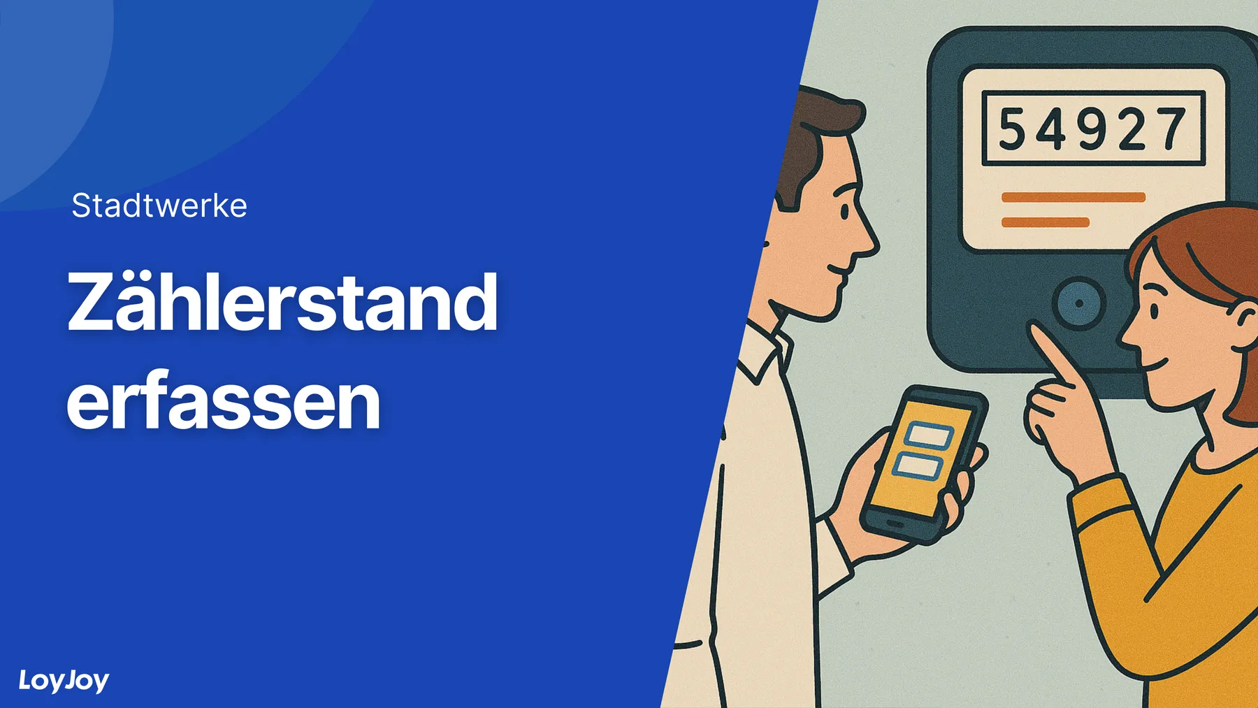 Zählerstand erfassen