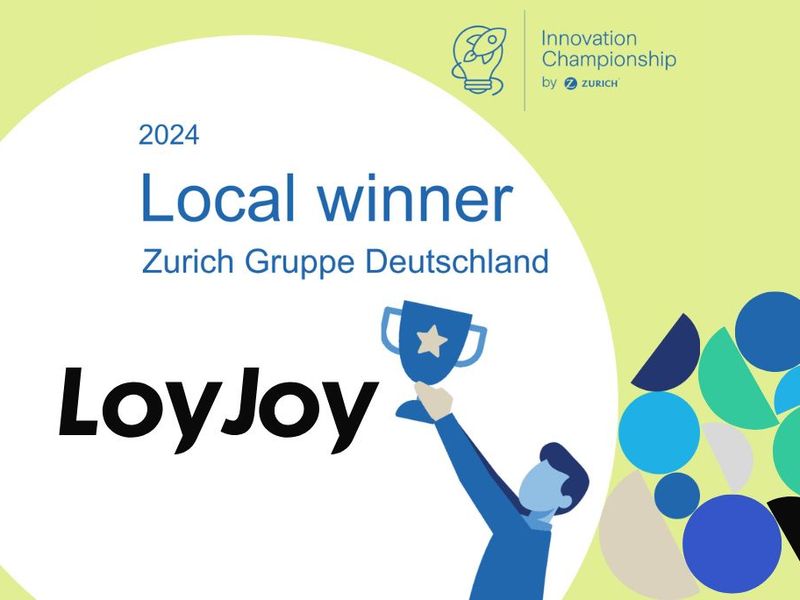 LoyJoy gewinnt den deutschen Vorentscheid des globalen Zurich Innovation Championship 2024.